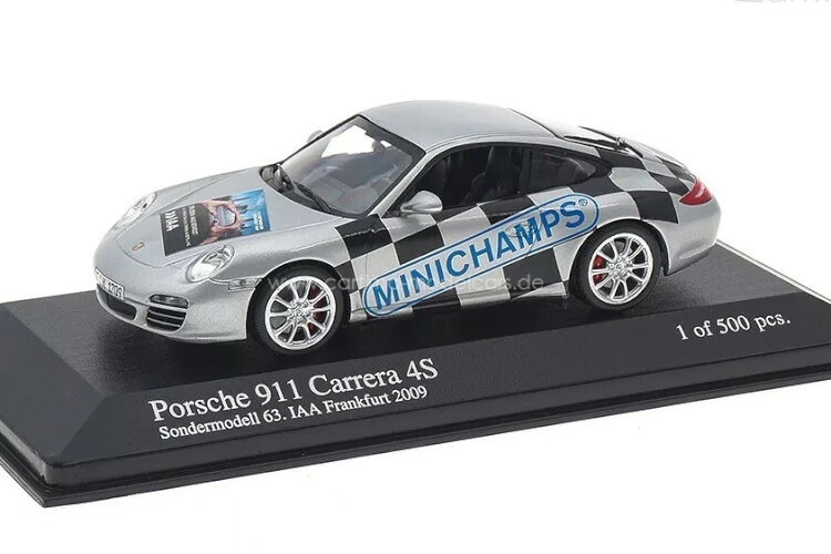 ミニチャンプス 1/43 ポルシェ 911 997 4S フランクフルトカーショー IAA 2009 限定 MINICHAMPS IAA FRANKFURT PORSCHE 911 CARRERA 4S SONDERMODELL