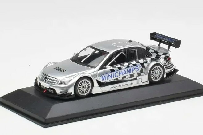ミニチャンプス 1/43 メルセデス C社会階級 DTM W204 ミニチャンプス 国際的 手あそび公明正大 ニュルンベルク 2008Minichamps 1:43 Mercedes C Class DTM W204 Minichamps International Toy Fair Nurnberg 2008