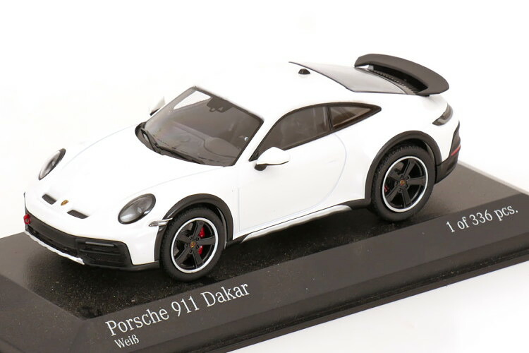 ミニチャンプス 1/43 ポルシェ 911 ダカール 2022 ホワイト Minichamps 1:43 Porsche 911 Dakar 2022 White