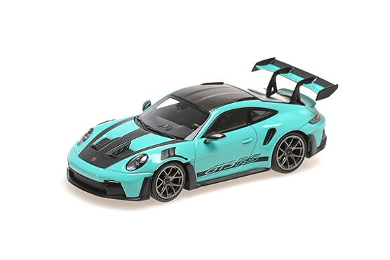 ミニチャンプス 1/43 ポルシェ 911 992 GT3 RS ヴァイザッハ 包み 2023 ペパーミント緑であること 336台押さえるMinichamps 1:43 Porsche Weissach Package Mint Green