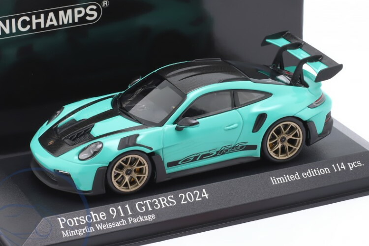 【限定モデル】 Porsche 911 GT3 1/43 ミニチャンプス製 ミニチャンプス 403069114 1/43 ポルシェ 911 (997 II) GT3 RS