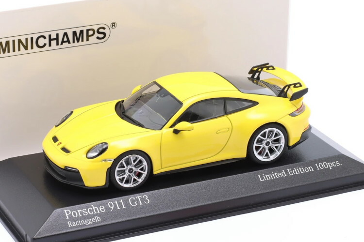 新品 1/43 ミニチャンプス ポルシェ 911 GT3 ツーリング イエロー 楽天市場】ミニチャンプス 1/43 ポルシェ 911/992 GT3 2020