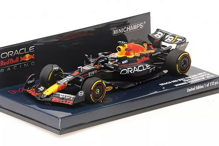 ミニチャンプス製　レッドブルRB19 アメリカスペシャルリバリー3台セット 楽天市場】ミニチャンプス 1/43 3台セット レッドブル RB19 #1