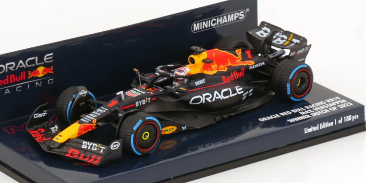 楽天市場】ミニチャンプス 1/43 レッドブル RB19 #1 優勝