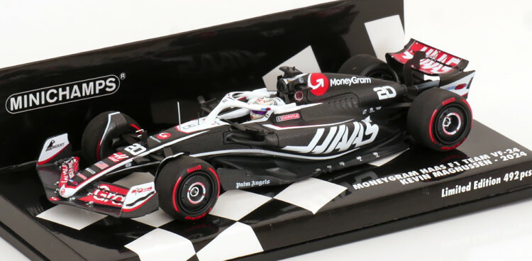 ミニチャンプス 1/43 Haas VF-21 2021 ニキータ・マゼピン 2021 Haas VF-21 Mazepin – formula143