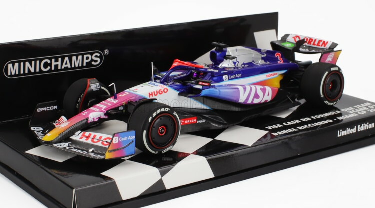 ミニチャンプス VISA CASH RB 角田 日本GP 1/43 ホンダ 5 / RB(アルファタウリ)|1/43スケール|ミニチャンプス 1/43