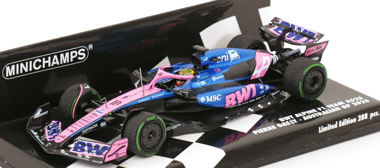 ミニチャンプス 1/43 アルピーヌ F1 A525 #10 チーム BWT アルピーヌ オーストラリアGP 2025 ピエール ガスリー Minichamps 1:43 ALPINE F1 A525 N10 TEAM BWT ALPINE AUSTRALIAN GP 2025 PIERRE GASLY