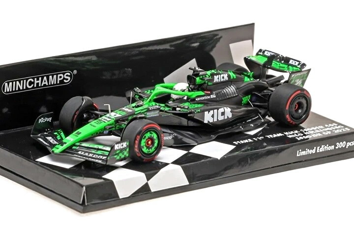 ミニチャンプス 1/43 キック ザウバー C45 #27 5位 スペインGP F1 2025 ニコ ヒュルケンベルグ 300台限定 Minichamps 1:43 Kick Sauber C45 #27 5th Spanish GP Formula 1 2025 Nico H・・lkenberg Limited 300 pcs.