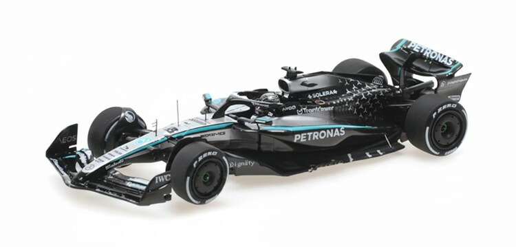 ミニチャンプス 1/43 メルセデス AMG F1 W16 #63 中国グランプリ 3位 算式1 2025 ジョージ ラッセル 264台制限事項Minichamps 1:43 Mercedes AMG F1 W16 N63 3rd China GP Formula 1 2025 George Russell Limited 264 pcs 車-乗り物のおもちゃ-ミニカー・トイカー