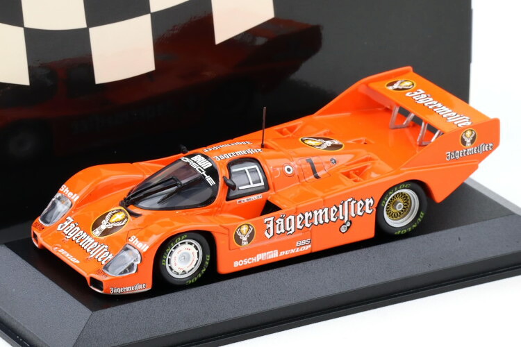 ミニチャンプス 1/43 ポルシェ 956 K #1 DRM ノリスリンク 1984 イェーガーマイスター ステファン ベロフMinichamps 1:43 Porsche 956 K N1 DRM Norisring 1984 J・・germeister S.Bellof