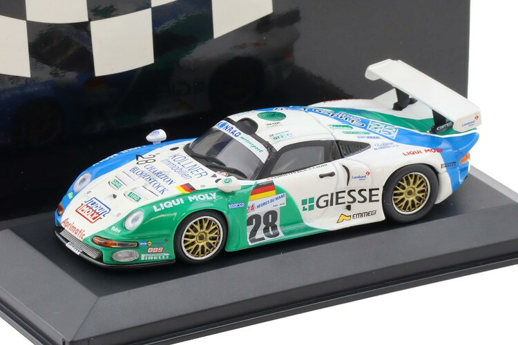 ミニチャンプス 1/43 ポルシェ 911 993 GT1 #28 ル・マン 1997 Konrad/BaldiMinichamps 1:43 Porsche 911 993 GT1 #28 Le Mans 1997 Konrad/Baldi｜Reowide モデルカー カタログ SHOP