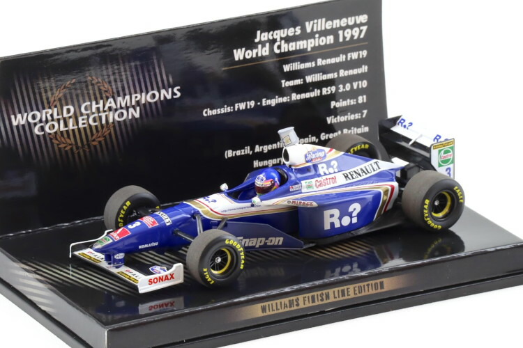 楽天市場】ミニチャンプス 1/43 ウィリアムズ FW16 #2 サンマリノ