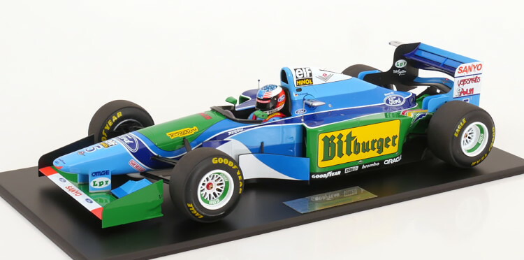 1/43 ベネトン B195 ブラジルGP マイルドセブン M.シューマッハ 1:43 Minichamps ベネトン B195 ブラジルGP 優勝 マイルドセブン仕様 M