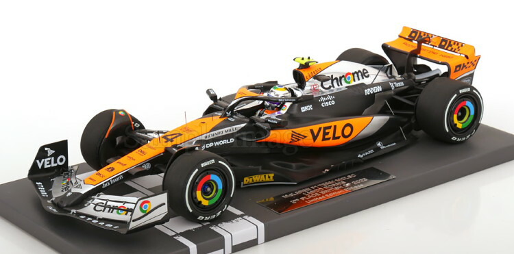 ミニチャンプス 1/18 マクラーレン MCL60 イギリスGP 2023 ノリス 204台限定 Minichamps 1:18 McLaren MCL60 GP Great Britain 2023 Norris Limited 204 pcs 32,370円