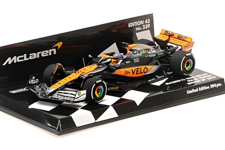 1/18 ミニチャンプス マクラーレンF1 MCL38 モナコGP L.ノリス 1/18 ミニチャンプス マクラーレンF1 MCL38 モナコGP L.ノリス