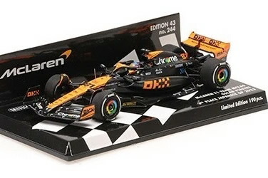 楽天市場】ミニチャンプス 1/43 マクラーレン MCL38 #81 2024 F1