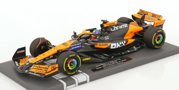 1/43 マクラーレン MCL38 ハンガリーGP 初優勝 O.ピアストリ Yahoo!オークション - マクラーレン F1 チーム MCL38 #81 O