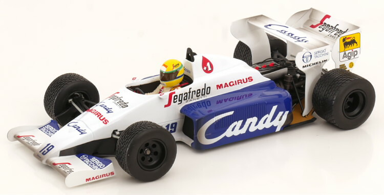 楽天市場】ミニカー 1/18 トールマン ハート TG184 アイルトン・セナ