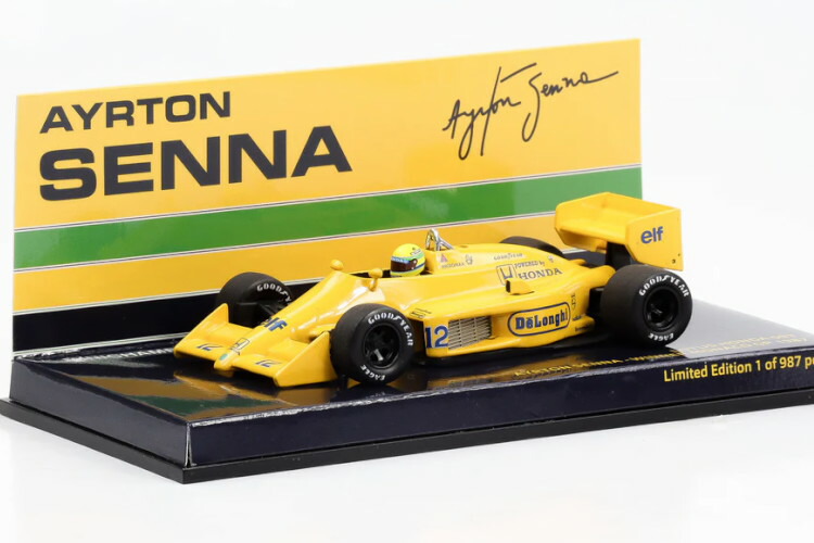 楽天市場】ミニチャンプス 1/43 ロータス ルノー 97T #12
