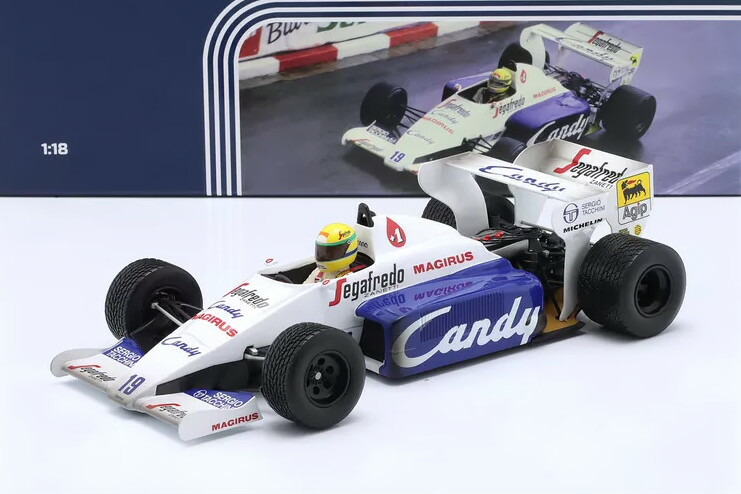楽天市場】ミニカー 1/18 トールマン ハート TG184 アイルトン