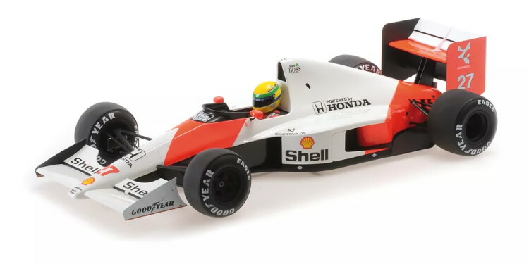 楽天市場】ミニチャンプス 1/43 マクラーレン ホンダ MP4/5B 優勝