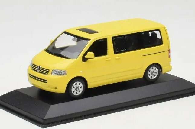 ミニチャンプス 1/43 フォルクスワーゲン T5 バス イエロー Minichamps 1:43 Volkswagen T5 Bus Yellow