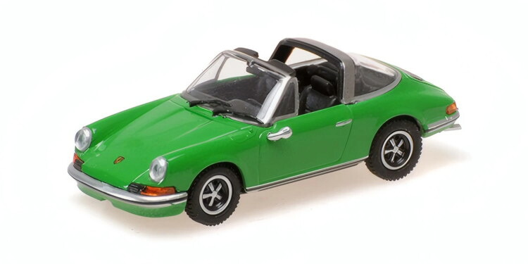ミニチャンプス 1/87 ポルシェ 911 タルガ 1972 グリーン Minichamps 1:87 PORSCHE 911 TARGA 1972 GREEN