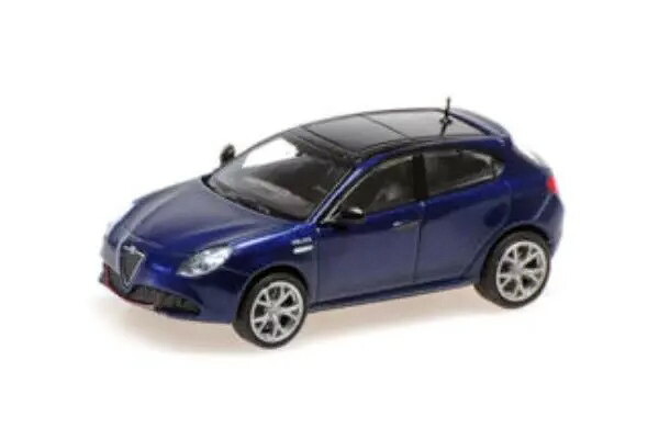 ミニチャンプス 1/87 アルファロメオ ジュリエッタ ヴェローチェ 2017 ブルーメタリック Minichamps 1:87 Alfa Romeo Giulietta Veloce 2017 Blue Metallic