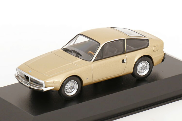 ミニチャンプス 1/43 アルファロメオ 1600 ジュニア Z 1972 ゴールド Maxichamps コレクションMinichamps 1:43 Alfa Romeo 1600 Junior Z 1972 golden Maxichamps Collection|Reowide モデルカー カタログ SHOP