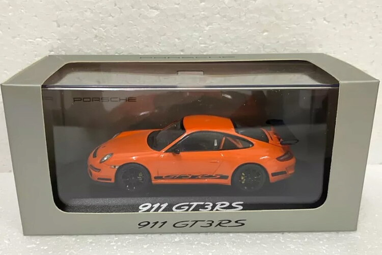 ポルシェ特注 ミニチャンプス 1/43 ポルシェ 911/997 GT3 RS クーペ 2006 オレンジ Minichamps 1:43 Porsche 911/997 GT3 RS Coupe 2006 orange