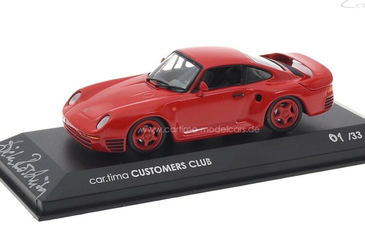 ミニチャンプス 1/43 ポルシェ 959 car.tima カスタマーズクラブ 自分自身自筆顕われ入り口・入口 ディーター レッシェイゼン 33台押さえるMinichamps 1:43 Porsche 959 car.tima CUSTOMERS CLUB Originalsignatur Dieter R・・scheisen Limited 33 pcs