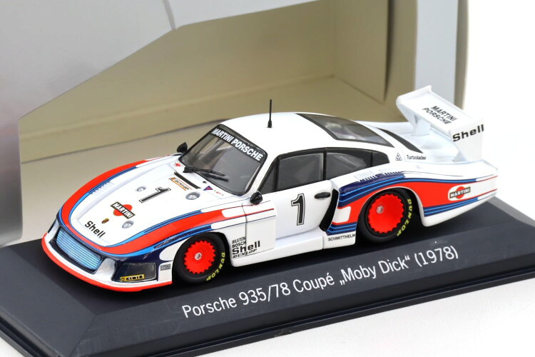 ポルシェ特注 ミニチャンプス 1/43 ポルシェ 935 78 クーペ #1 モビーディック 1978 マルティニMinichamps 1:43 Porsche 935/78 Coupe N1 Moby Dick 1978 Martini