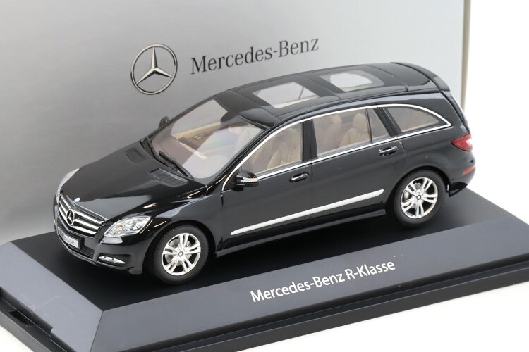 ベンツ特注 ミニチャンプス 1/43 メルセデス R社会階級 W251 Mopf 2010 オブシディアンブラックMinichamps 1:43 Mercedes R-Klasse W251 Mopf 2010 obsidian black
