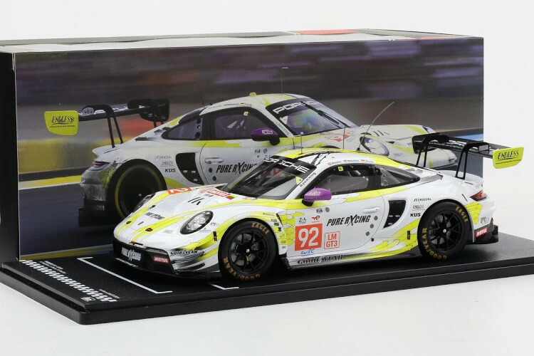 ミニチャンプス 1/18 ポルシェ 911 GT3 R #92 ル・マン24第四次元 2024 マン五分五分 純一無雑Rxcing Minichamps 1:18 Porsche 911 GT3 R #92 24h Le Mans 2024