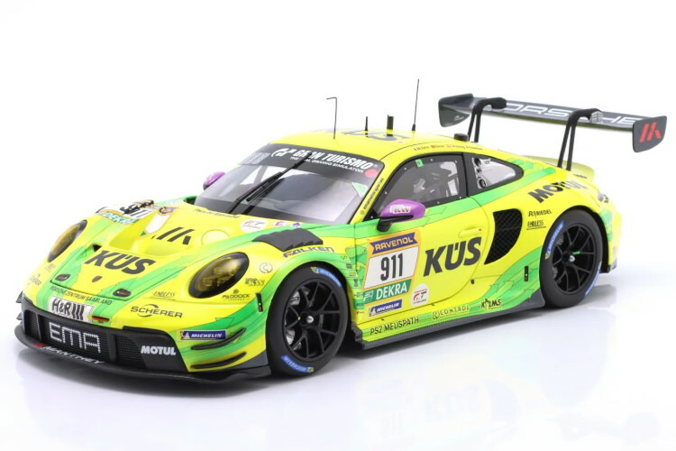 ミニチャンプス 1/18 ポルシェ 911 GT3 R #911 2位 ニュル24時間 2024 マンタイMinichamps 1:18 Porsche 911 GT3 R #911 2nd Nurburgring 2024|Reowide モデルカー カタログ SHOP