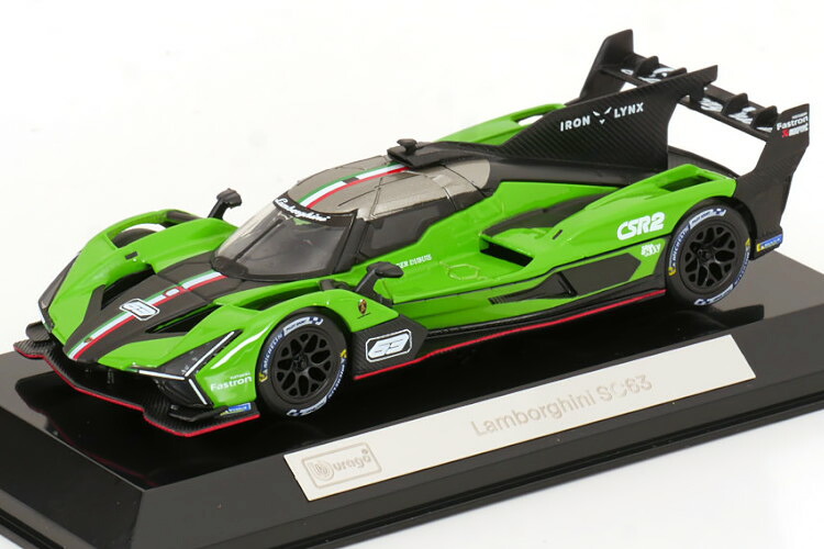 ブラーゴ 1/43 ランボルギーニ SC63 #63 ル・マン・デイトナ・h 2023 Bburago 1:43 Lamborghini SC63 N63 LMDh 2023 7,056円