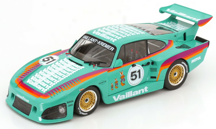 エグゾト1/18 ポルシェ935ターボK2 #9 バドワイザー 中古品