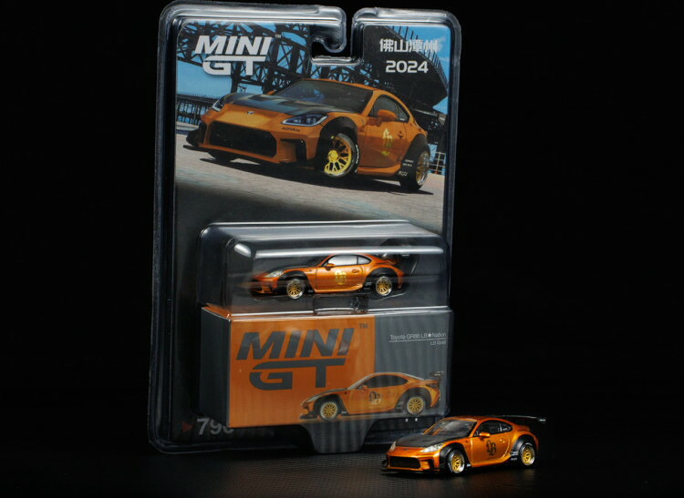 ミニGT 1/64 トヨタ GR86 LB★ネイション LB ゴールド 2024 オールインチューニング制限事項Mini GT 1:64 Toyota GR86 LB★Nation LB Gold 2024 All In Tuning Exclusive
