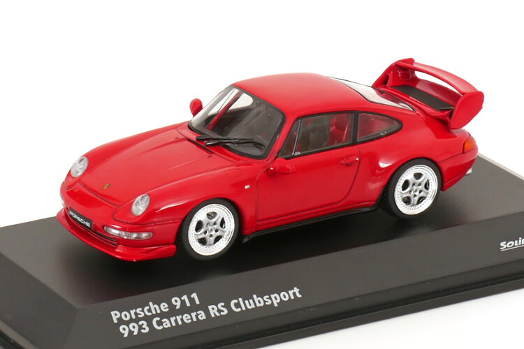ソリド 1/43 ポルシェ 911/993 RS 野球クラブ運動競技 赤いことSolido 1:43 Porsche 911/993 RS Clubsport red 車-おもちゃ-ミニカー・トイカー