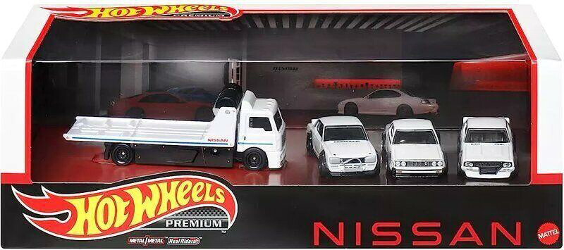 ホットウィールプレミアム 1/64 日産 スカイライン ホワイト 2023 4台セットHot Wheels Premium 1:64 Nissan Skyline white Premium Set 2023 Fleetstreet truck/Nissan Skyline 2000GT-R LBWK/Nissan Skyline C210/Nissan Skyline HT2000 GT-X｜Reowide モデルカー カタログ SHOP