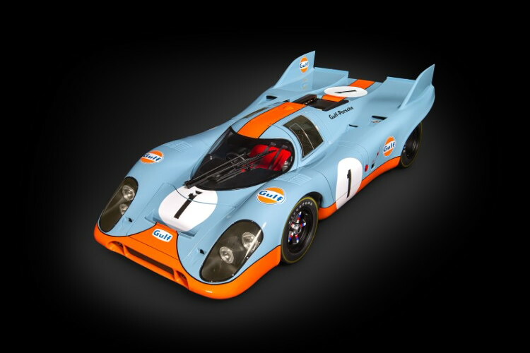ポケール 1/8 ポルシェ 917K ガルフ #1 2位 モンツァ1000粁 1971 JWオートモーティヴ Jo Siffert/Derek Bell\u003cBR\u003ePocher 1:8 Porsche 917K Gulf #1 2nd 1000粁 Monza 1971 J.W.Automotive Jo Siffert/Derek Bell