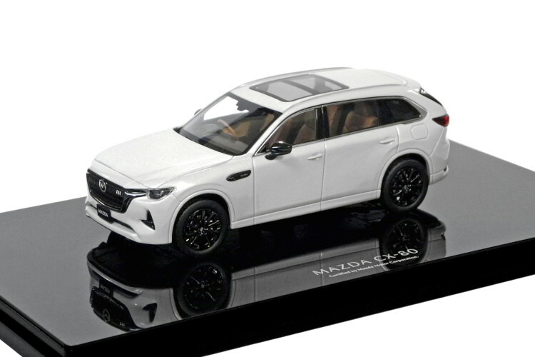 MAZDA（マツダ）CX-80ミニカー GAZOOショッピング MAZDA CX－80 2024（1／43）: クルマ関連