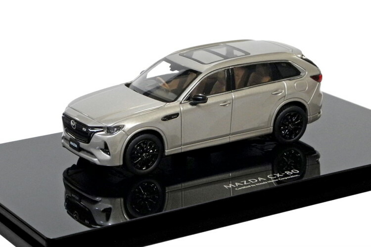 【未開封】Mazda CX-80 2024 1/43モデル Hi Story 1/43 MAZDA CX-80 (2024) Jet Black Mica HS494BK | eBay