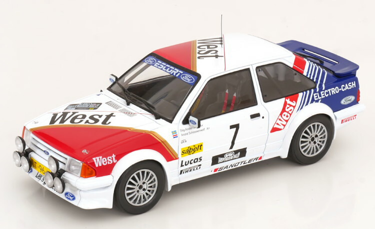 ミニチャンプス 1/18 FORD ESCORT フォード エスコート 楽天市場】ミニチャンプス 1/18 フォード エスコート RS1800