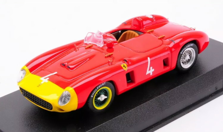 アートモデル 1/43 フェラーリ 290MM スパイダー s/n0626 #4 ルーアングランプリ 1956 ALFONSO DE PORTAGO ART MODEL 1:43 FERRARI 290MM SPIDER s/n0626 N4 ROUEN GP 1956 ALFONSO DE PORTAGO