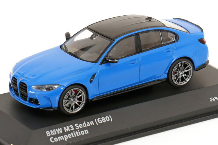 ソリド 1/43 BMW M3 G81 コンペティション サルーン 2023 ブルー Solido 1:43 BMW M3 G81 Competition Saloon 2023 blue