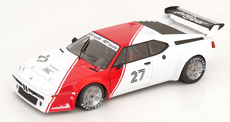ベルク83 1/18 BMW M1 プロカー #27 プロカー 1980 Jones Werk83 1:18 BMW M1 ProCar No27 ProCar Series 1980 Jones