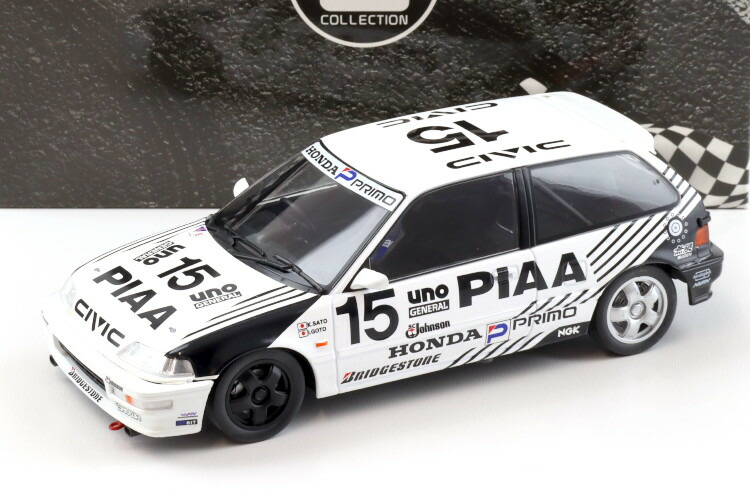 トリプル9 1/18 ホンダ シビック E9 No.14 JACCS トリプル9 1⁄18 ホンダ シビック VTi EG6 レッド TRIPLE9