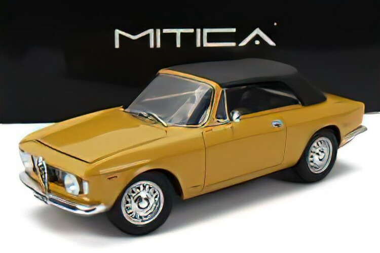 MITICA 1/18 アルファ・ロメオ GIULIA 1600 楽天市場】Mitica 1/18 アルファロメオ ジュリア 1600 スプリント GT