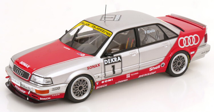 ベルク83 1/18 アウディ V8 クワトロ #1 1992 Biela 開閉 Werk83 1:18 Audi V8 Quattro No1 1992 Biela